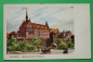 Preview: AK Nürnberg / 1906 / Germanisches Museum / Künstler Karte Kley / Bayerische Jubiläums Landesausstellung / Stadtmauer